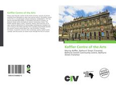 Bookcover of Koffler Centre of the Arts