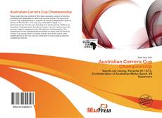 Bookcover of Australian Carrera Cup Championship