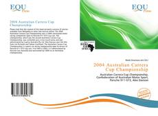 2004 Australian Carrera Cup Championship kitap kapağı