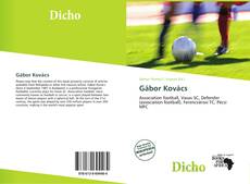 Gábor Kovács kitap kapağı