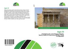 Copertina di Agis III