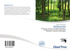 Buchcover von Barbary lion