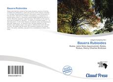 Bauera Rubioides的封面
