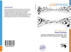 Gerd Zacher kitap kapağı