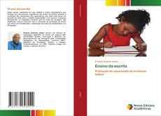 Ensino da escrita kitap kapağı