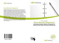 Portada del libro de Horia-Roman Patapievici