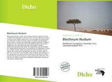 Portada del libro de Blechnum Nudum