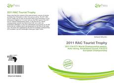 2011 RAC Tourist Trophy kitap kapağı
