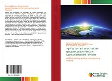 Portada del libro de Aplicação de técnicas de geoprocessamento e sensoriamento remoto