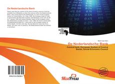 Bookcover of De Nederlandsche Bank