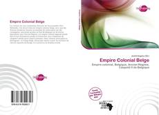 Buchcover von Empire Colonial Belge