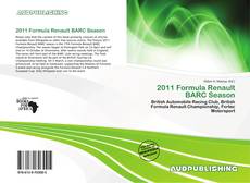 Portada del libro de 2011 Formula Renault BARC Season