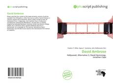 Bookcover of David Ambrose