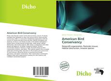 Couverture de American Bird Conservancy