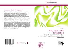 Capa do livro de American India Foundation 