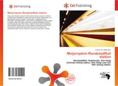 Portada del libro de Meijersplein RandstadRail station