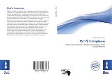 Bookcover of Cox's timepiece