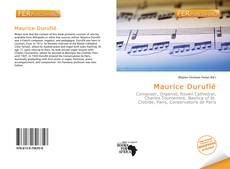 Bookcover of Maurice Duruflé