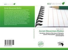 Copertina di Avram Steuerman-Rodion