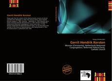 Copertina di Gerrit Hendrik Kersten