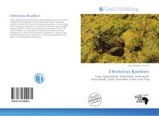 Portada del libro de Chlorolius Koehleri