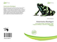 Buchcover von Heterixalus Boettgeri