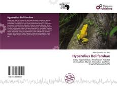 Hyperolius Bolifambae的封面