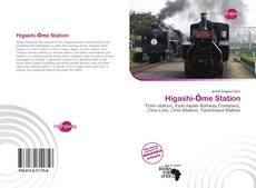 Portada del libro de Higashi-Ōme Station