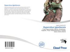 Portada del libro de Hyperolius Igbettensis