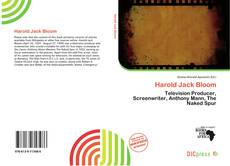 Harold Jack Bloom的封面