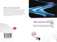 Portada del libro de 2007 Just Car Insurance 500