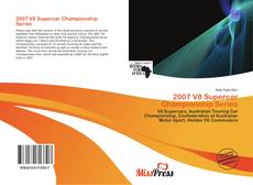 Portada del libro de 2007 V8 Supercar Championship Series