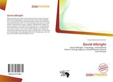 Copertina di David Albright