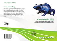 Portada del libro de Brown Banana Frog