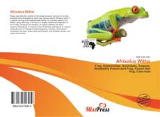 Portada del libro de Afrixalus Wittei