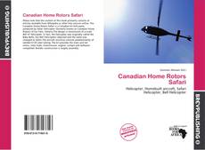 Buchcover von Canadian Home Rotors Safari