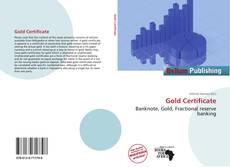 Couverture de Gold Certificate