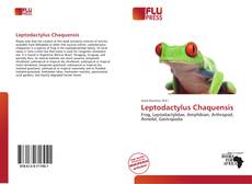 Copertina di Leptodactylus Chaquensis