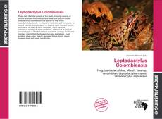 Leptodactylus Colombiensis kitap kapağı