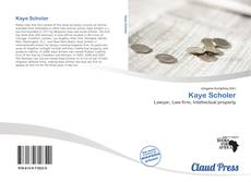 Portada del libro de Kaye Scholer