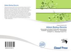Portada del libro de Adam Bailey-Dennis