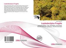 Capa do livro de Leptodactylus Fragilis 