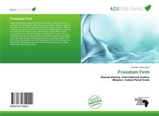 Capa do livro de Freedom Firm 