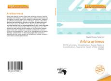 Bookcover of Arbitrariness