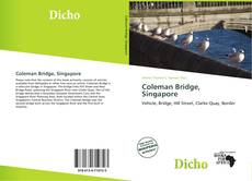 Copertina di Coleman Bridge, Singapore