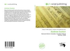 Borítókép a  Andrew Saxton - hoz