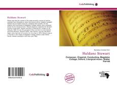 Capa do livro de Haldane Stewart 