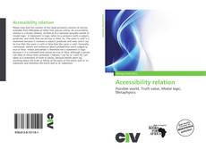 Bookcover of Accessibility relation