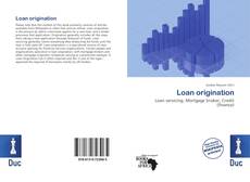 Loan origination的封面
