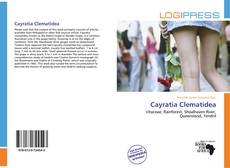 Cayratia Clematidea kitap kapağı